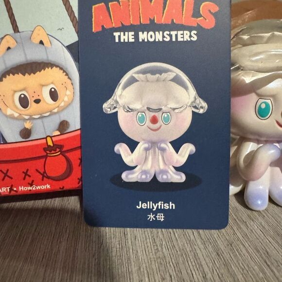 Popmart Labubu - Animals The Monsters Series - Jellyfish - Picture 2 of 5